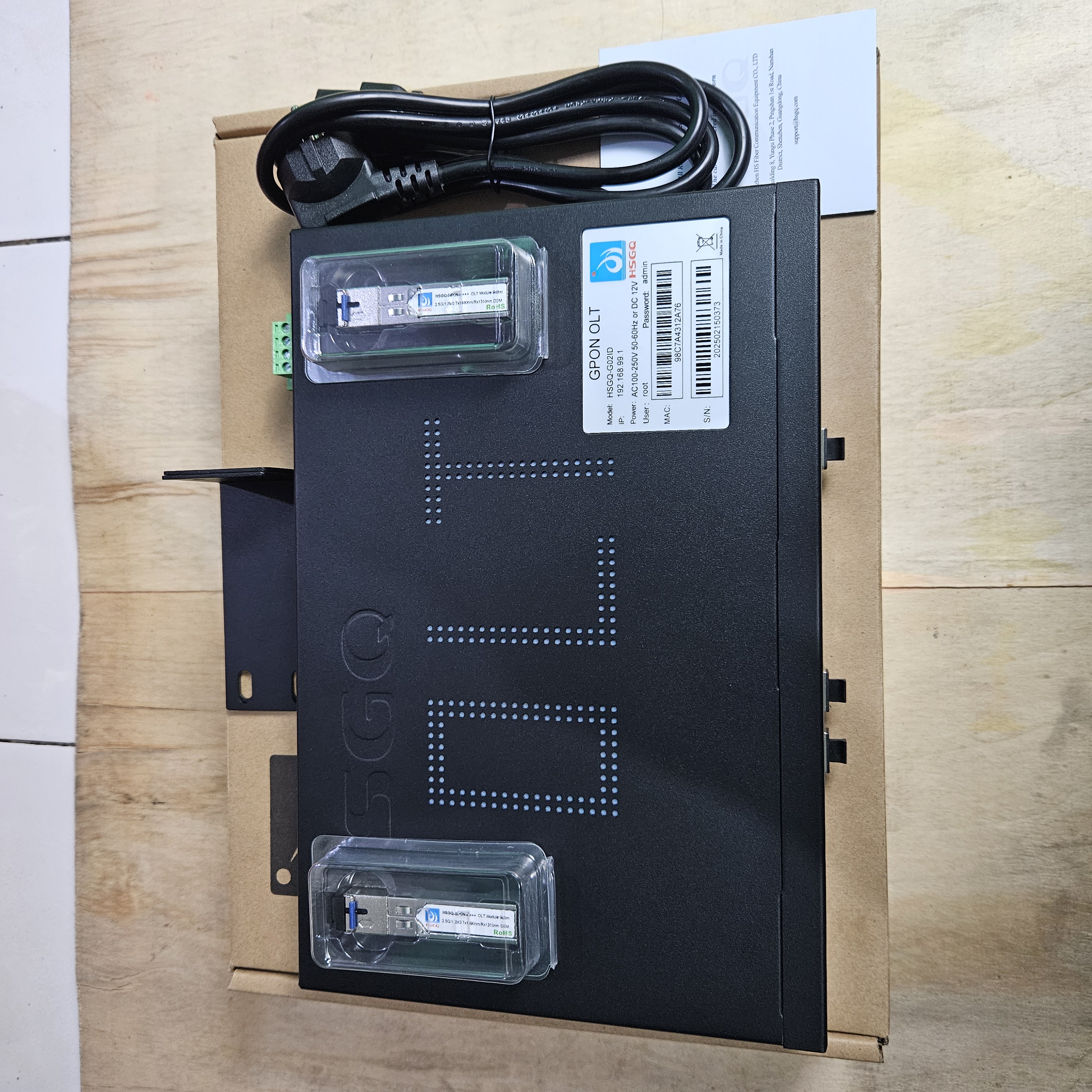 OLT HSGQ 2port